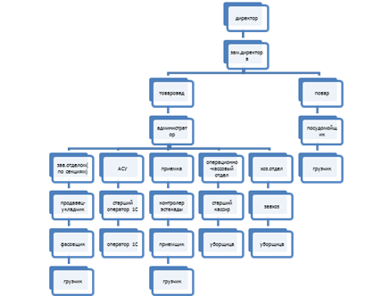 Организационная структура управления и управление персоналом.