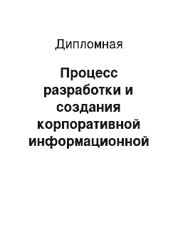 Дипломная: Процесс разработки и создания корпоративной информационной сети на базе Филиала АО «Корпорация KUAT»