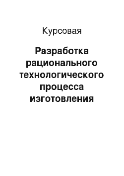 Курсовая: Разработка рационального технологического процесса изготовления женского демисезонного пальто