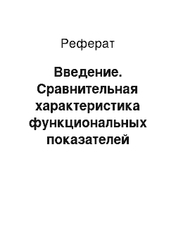 Реферат: Введение. Сравнительная характеристика функциональных показателей спермы баранов северо-кавказской породы при внесении ее в среды для экстракорпорального оплодотворения